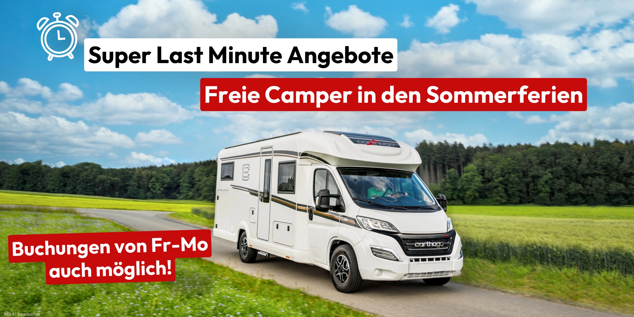 Angebotsbanner Super Last Minute Sommerferien
