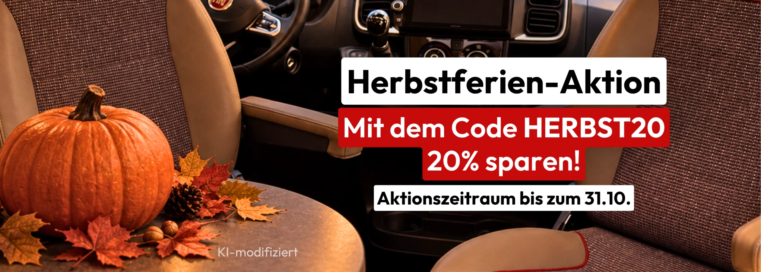Herbst-Aktion bei Camperforyou